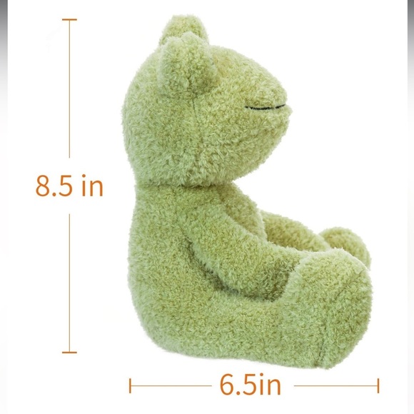Apricot Lamb Velvet Frog Stuffed Animal Plush - Picture 5 of 9